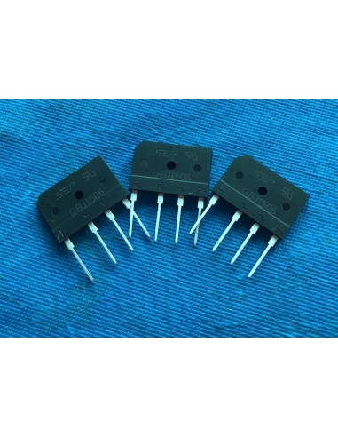 3pcs GBJ1506 Ponte raddrizzatore...
