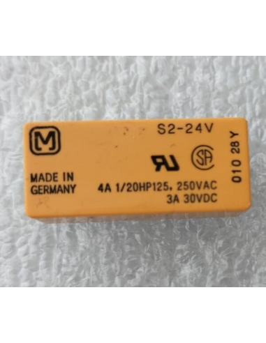 Relè 24V S2-24V Schrack Relè di...