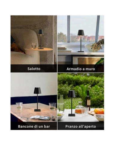 Visdanfo 2 x Lampada da Tavolo...