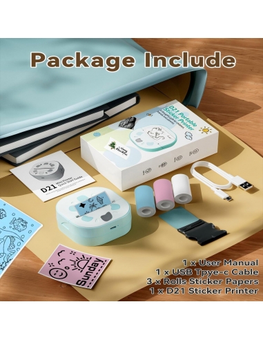 Mini stampante fotografica portatile...