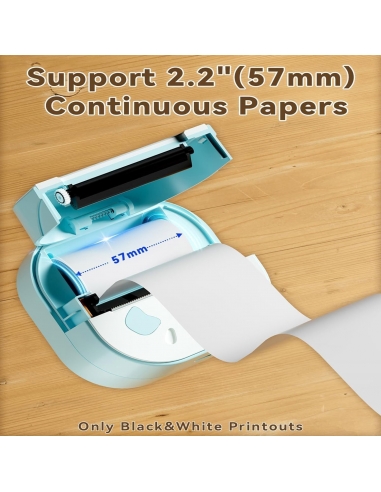 Mini stampante fotografica portatile...