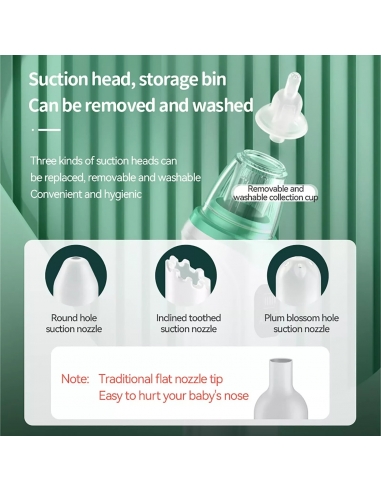 ASPIRATORE NASALE ELETTRICO PER...