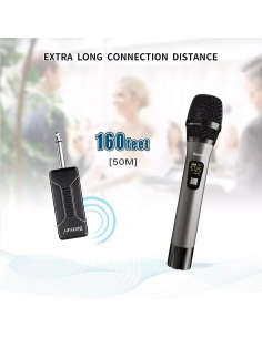 Bietrun WXM04 UHF Microfono...
