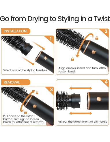 Air Styler WT-638 Airbrush 5 in 1,...