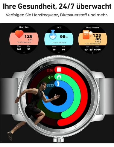 Smartwatch DV09 1.46”HD Touchscreen...