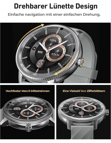 Smartwatch DV09 1.46”HD Touchscreen...