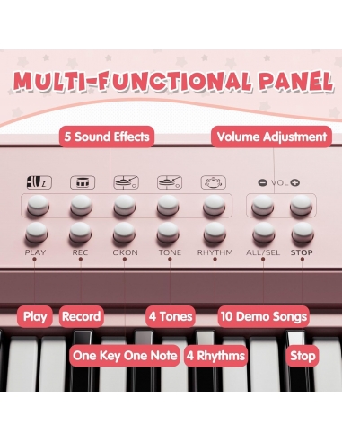 Norkbeng Tastiera Per Bambini 2 3 4...