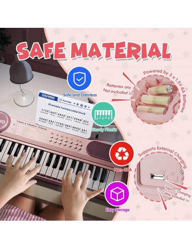 Norkbeng Tastiera Per Bambini 2 3 4...