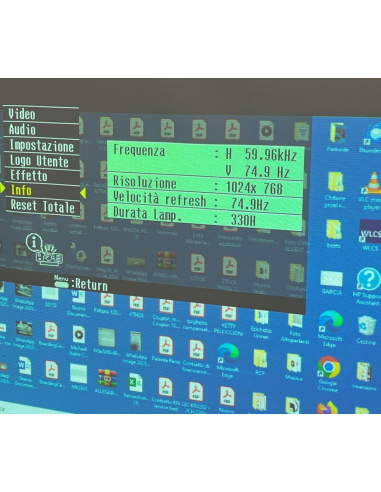 VIDEOPROIETTORE EPSON EMP-5500 No...