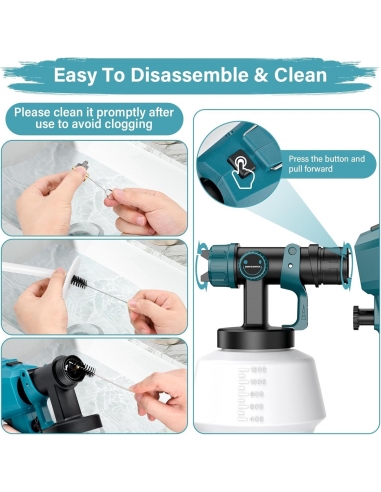 Akdomart AK17 700W Pistola per...