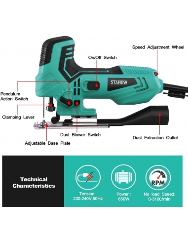 STANEW JS012 Seghetto Alternativo...