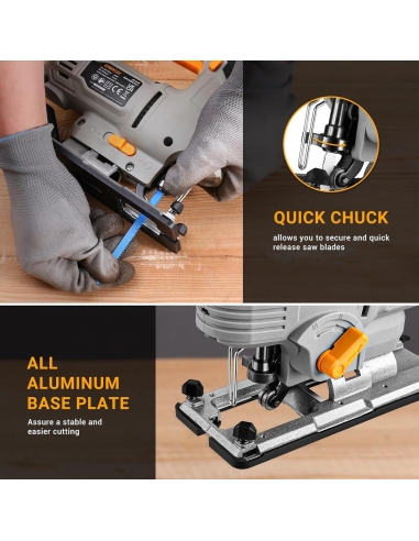 DEKOPRO DKPJ075C1 800W Seghetto...