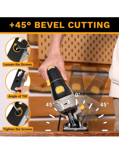 DEKOPRO DKPJ075C1 800W Seghetto...