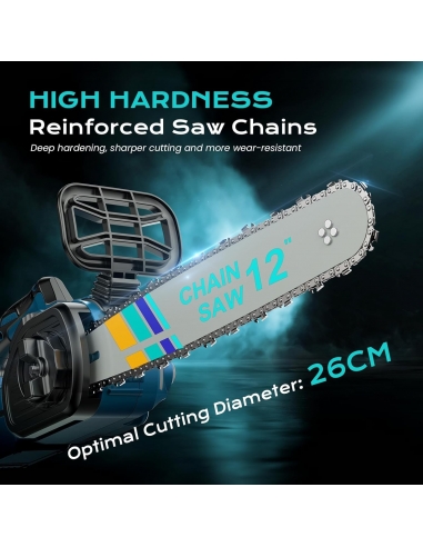 Mini Motosega JY-CH1201 a Batteria 12...