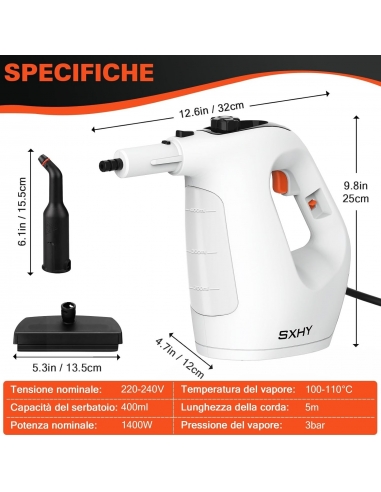 SXHY CB-09A Pulitore a vapore...