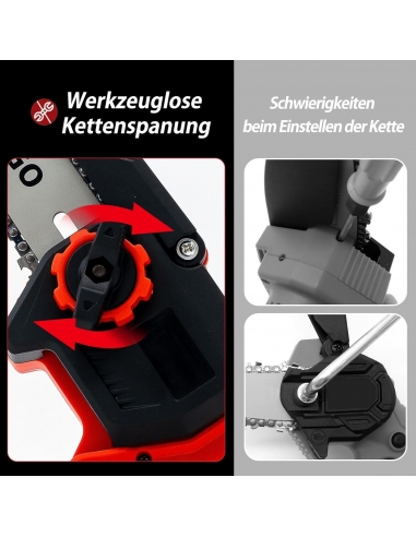 OUTIGO YL-82 Motosega a batteria, da...