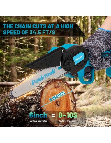 PEEKTOOK SKU002010 Mini Motosega a...