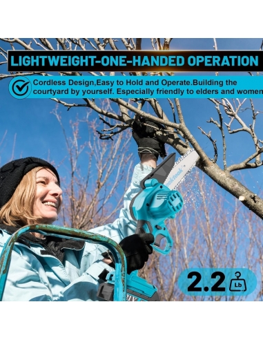 PEEKTOOK SKU002010 Mini Motosega a...