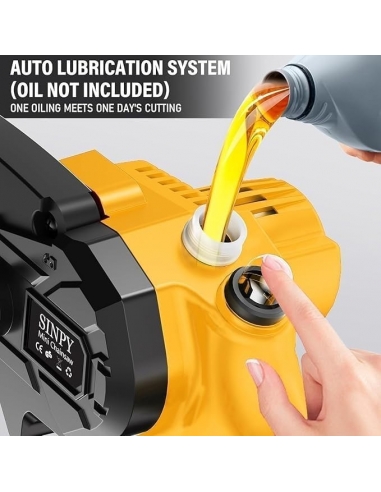 SINPY 8 Pollici Mini Motosega a...