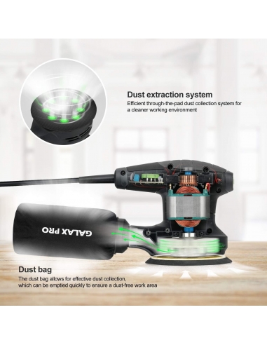 GALAX PRO QD6206R Levigatrice...