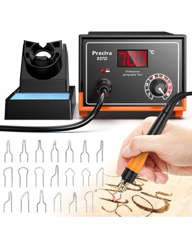 Preciva Pirografo per Legno con...