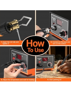 Preciva Pirografo per Legno... 2