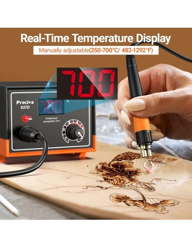 Preciva Pirografo per Legno con...