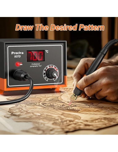 Preciva Pirografo per Legno con...