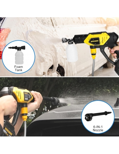 DEWINNER DE-T266YBK Idropulitrici ad...