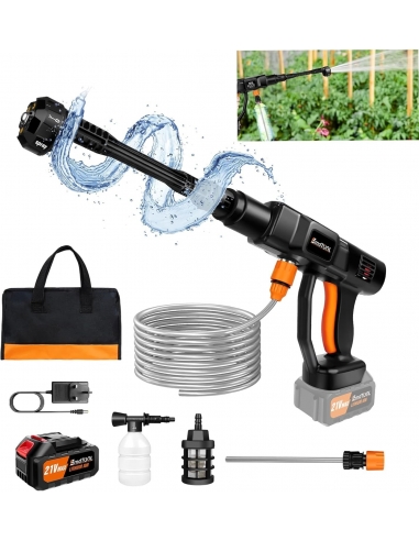 EMDTOOL 21V Idropulitrice a Batteria...