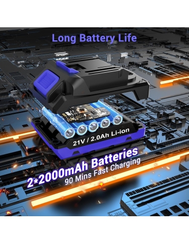 MHPRO  MR3705T Trapano Avvitatore...