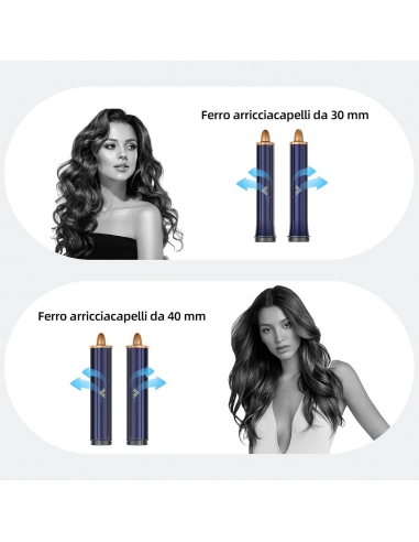 CWEIXI  Asciugacapelli 6 in 1 con Air...