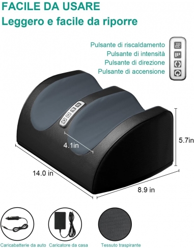 LAOBEN FM01 Massaggiatore Per Piedi e...