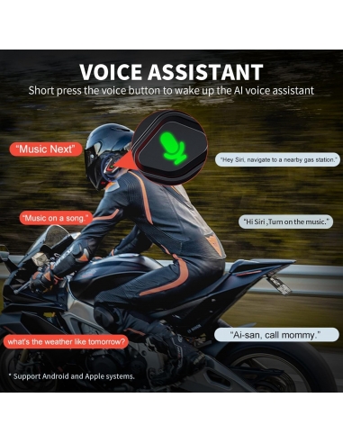 VCOROS VR1 Interfono Casco Moto...