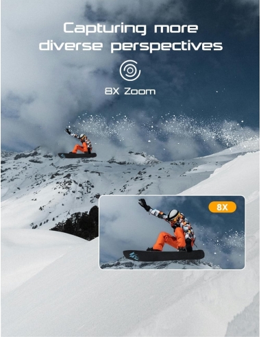 Apexcam M80AIR 4K 60FPS EIS Action...