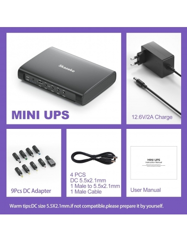 Skazeke PB1 Mini UPS, Gruppo di...