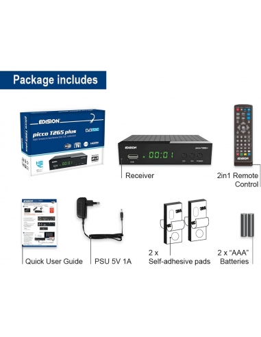 EDISION PICCO T265 plus Decoder...