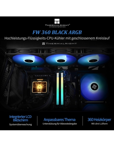 Thermalright FW360 Black ARGB CPU...