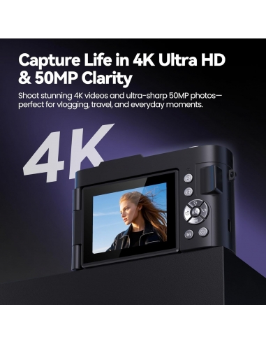 ROQIOO DC03 Macchina Fotografica...