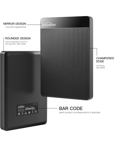 UnionSine HD2510 Hard Disk Esterno...