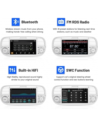 Android Wireless Carplay Autoradio...