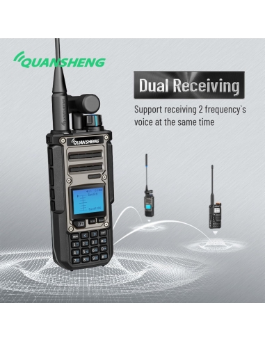 Quansheng TK-11 10W VHF/UHF Walkie...