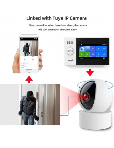Tuya PG-107 Kit Allarme Casa,...