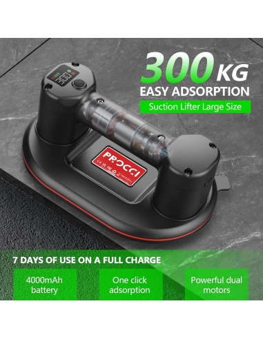 Procci Ventosa PL-XP027 a Batteria...