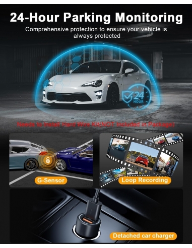 Discovery K20S Pro Dash Cam Auto 4K...