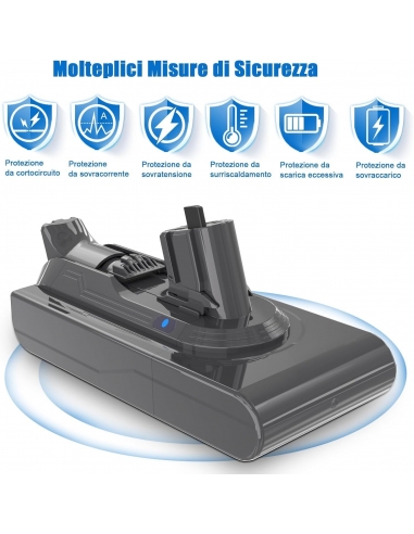 KUNLUN V11 Batteria di Ricambio per...