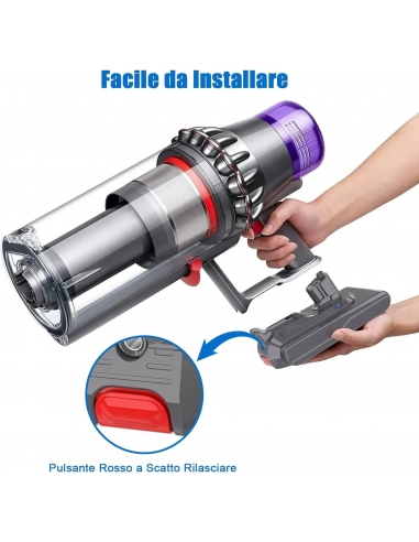 KUNLUN V11 Batteria di Ricambio per...