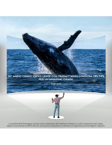 DESTEK V5 VR Cuffia per telefono, 110...