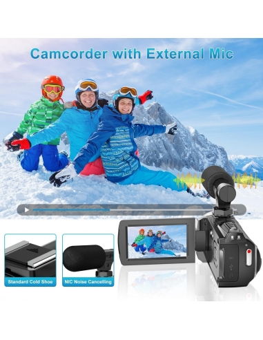 WINDANCY 900Pro Videocamera FHD 1080P...