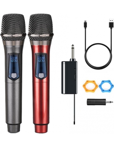 HUACAM Microfoni wireless dinamico...
